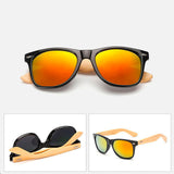 EthicalDeals | Ralferty Unisex Classic Retro Bamboo Sunglasses