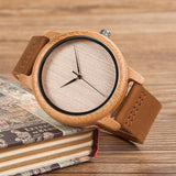 EthicalDeals | Bobo Bird Unisex Bamboo Quartz Crystal Watch