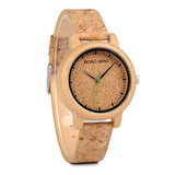 EthicalDeals | Bobo Bird Bamboo & Cork Eco Quartz Watch
