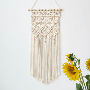 Macrame Handwoven Key Mesh Tapestry