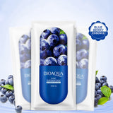 Bioaqua Blueberry Natural Plant Extract Face Mask Treatment (10 Pack)