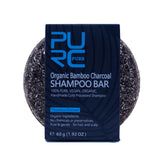 Pure Organic Bamboo Charcoal Shampoo Soap Bar