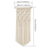 Macrame Handwoven Key Mesh Tapestry