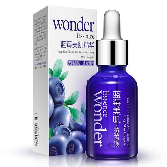 Bioaqua Blueberry Wonder Pure Essence Facial Skin Care Serum