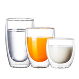 Double Wall Heat Resistant Borosilicate Glass Cup (350ml)