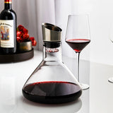 Angolo Borosilicate Glass Wine Decanter (1000ml)