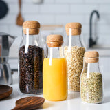 Airtight Cork Sealed Retro Milk Storage Jar (700ml)