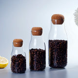Airtight Cork Sealed Retro Milk Storage Jar (700ml)