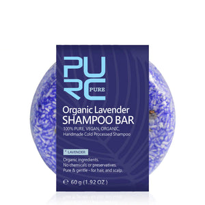 Pure Organic Lavender Shampoo Soap Bar