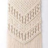 Macrame Handwoven Geometric Chevron Tapestry