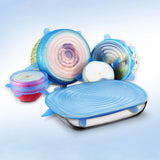 Reusable & Stretchable Silicone Food Wrap Set