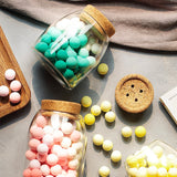 Airtight Cork Plug Sealed Storage Jar (500ml)
