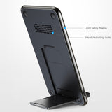 Baseus 10W 3 Coils Induction Upgraded Ultra Slim Qi Wireless Charging Dock (black)