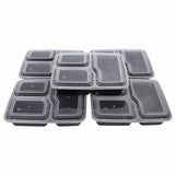 EthicalDeals | 10-Pack BPA Free Meal Prep Storage Containers