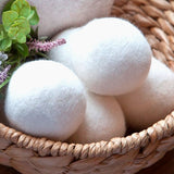 EthicalDeals | 6-Pack Natural Organic Reusable Woollen Dryer Balls
