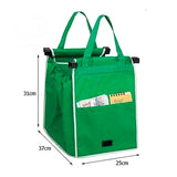 EthicalDeals | Large Eco-friendly Reusable Shopping Trolley Tote Bags (twin pack)