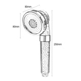 EthicalDeals | Ionic Purifying & Water Saving Shower Head with Double Pressure