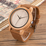 EthicalDeals | Bobo Bird Unisex Bamboo Quartz Crystal Watch