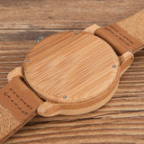 EthicalDeals | Bobo Bird Unisex Bamboo Quartz Crystal Watch