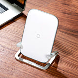 Baseus 15W Qi Wireless Charging Stand with Bracket (white)