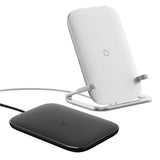 Baseus 15W Qi Wireless Charging Stand with Bracket (white)