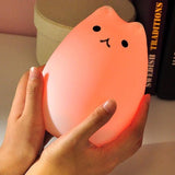 Children's Colour Changing LED Cat Nightlight