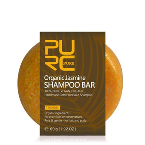 Pure Organic Jasmine Shampoo Soap Bar